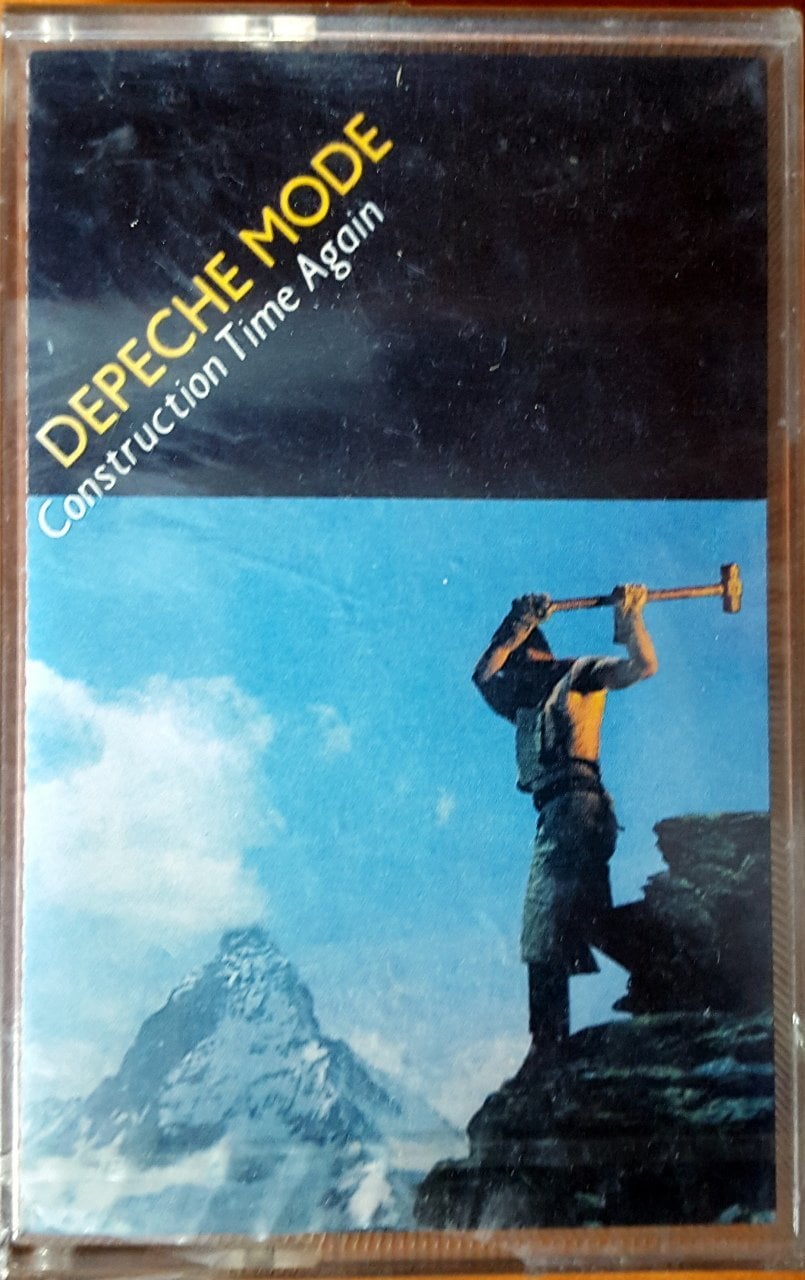 DEPECHE MODE - CONSTRUCTION TIME AGAIN (1992) YONCA CASSETTE MADE IN TURKEY ''NEW''