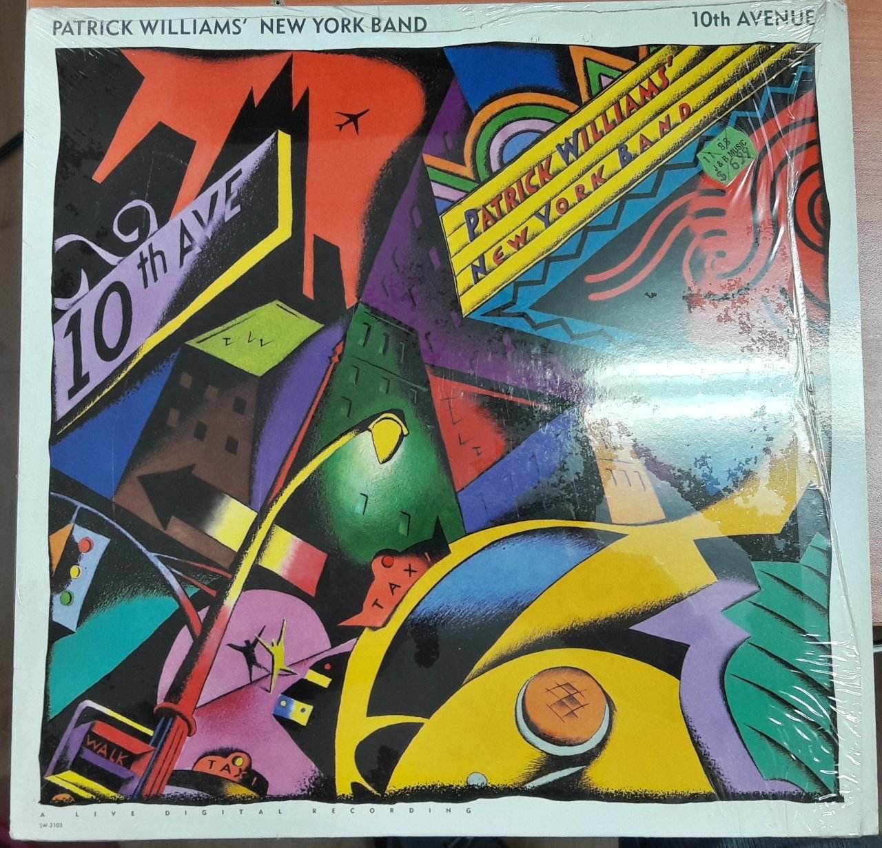 PATRICK WILLIAMS' NEW YORK BAND - 10th AVENUE - 2.EL PLAK