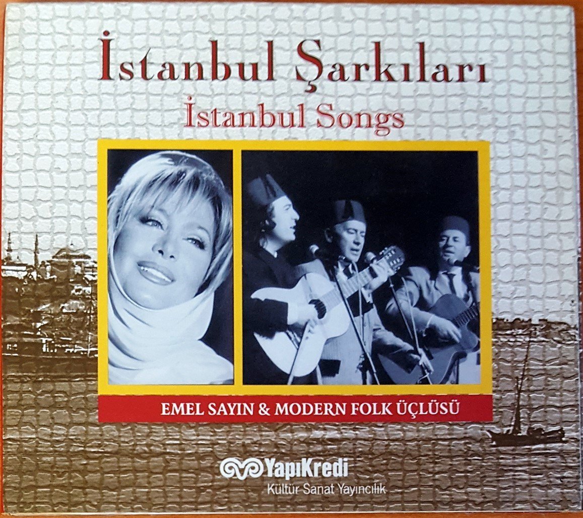 İSTANBUL ŞARKILARI / İSTANBUL SONGS - EMEL SAYIN & MODERN FOLK ÜÇLÜSÜ CD 2.EL