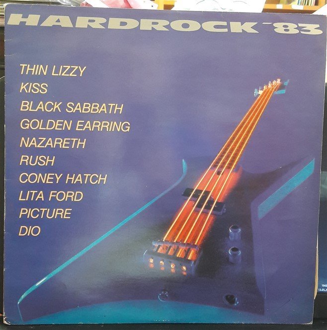 HARDROCK '83 THIN LIZZY, KISS, BLACK SABBATH, RUSH, NAZARETH,DIO... (1983) - PLAK 2.EL YERLİ BASKI