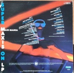 SUPER MAXIS ON LP MAXI MANIA SPECIAL DJ REMIX (1985) - 12'' MAXI SINGLE PLAK 2.EL