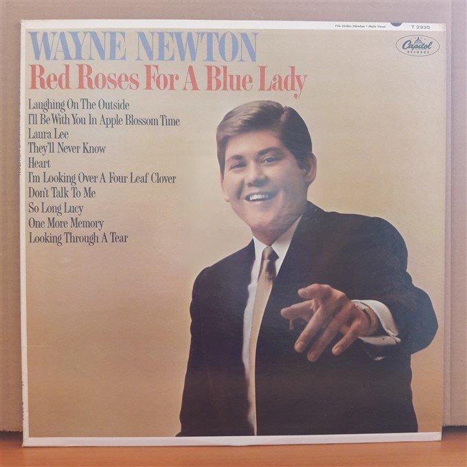 WAYNE NEWTON - RED ROSES FOR A BLUE LADY - LP 2.EL PLAK