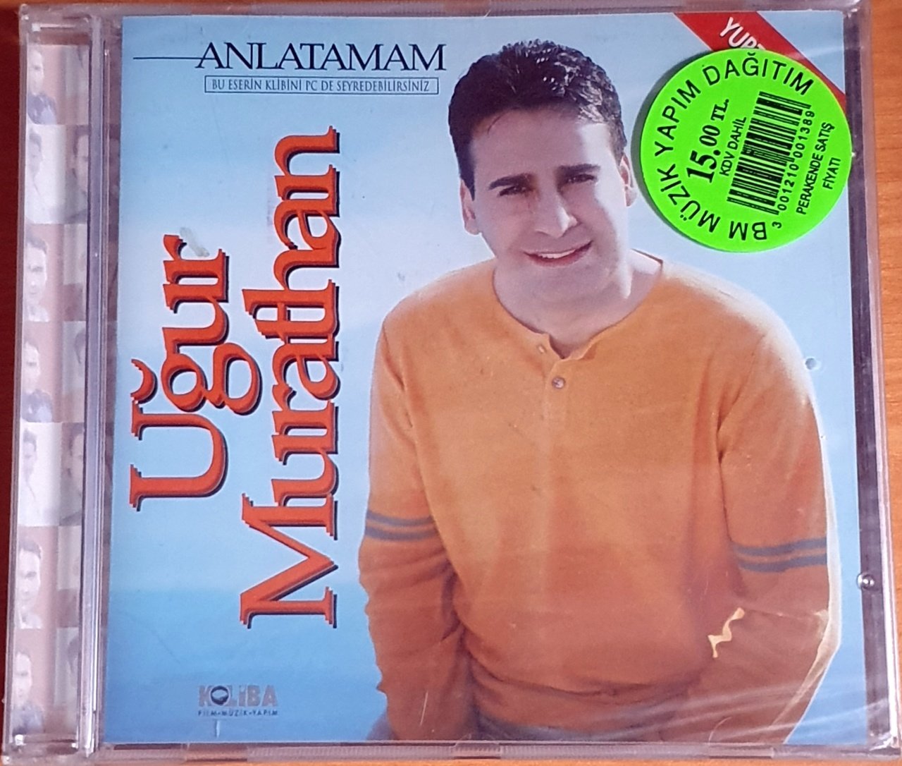 UĞUR MURATHAN - ANLATAMAM - CD KOLİBA MÜZİK SIFIR