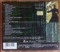 MATRIX RELOADED SOUNDTRACK / LINKIN PARK, ROB ZOMBIE, DON DAVIS, JUNO REACTOR, DEFTONES, FLUKE (2003) - 2CD 2.EL