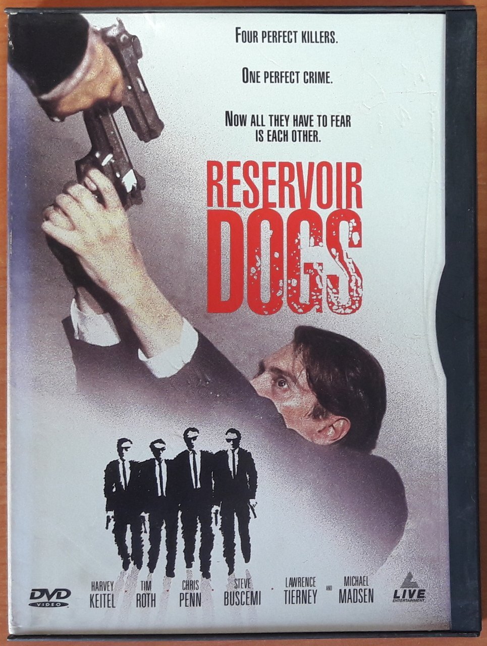 RESERVOIR DOGS - HARVEY KEITEL - STEVE BUSCEMI - QUENTIN TARANTINO - SNAPCASE DVD 2.EL 1. BÖLGE TR ALTYAZI YOKTUR