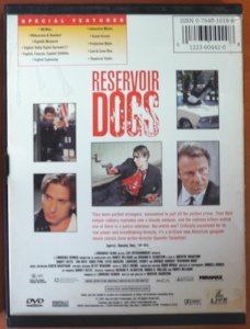 RESERVOIR DOGS - HARVEY KEITEL - STEVE BUSCEMI - QUENTIN TARANTINO - SNAPCASE DVD 2.EL 1. BÖLGE TR ALTYAZI YOKTUR