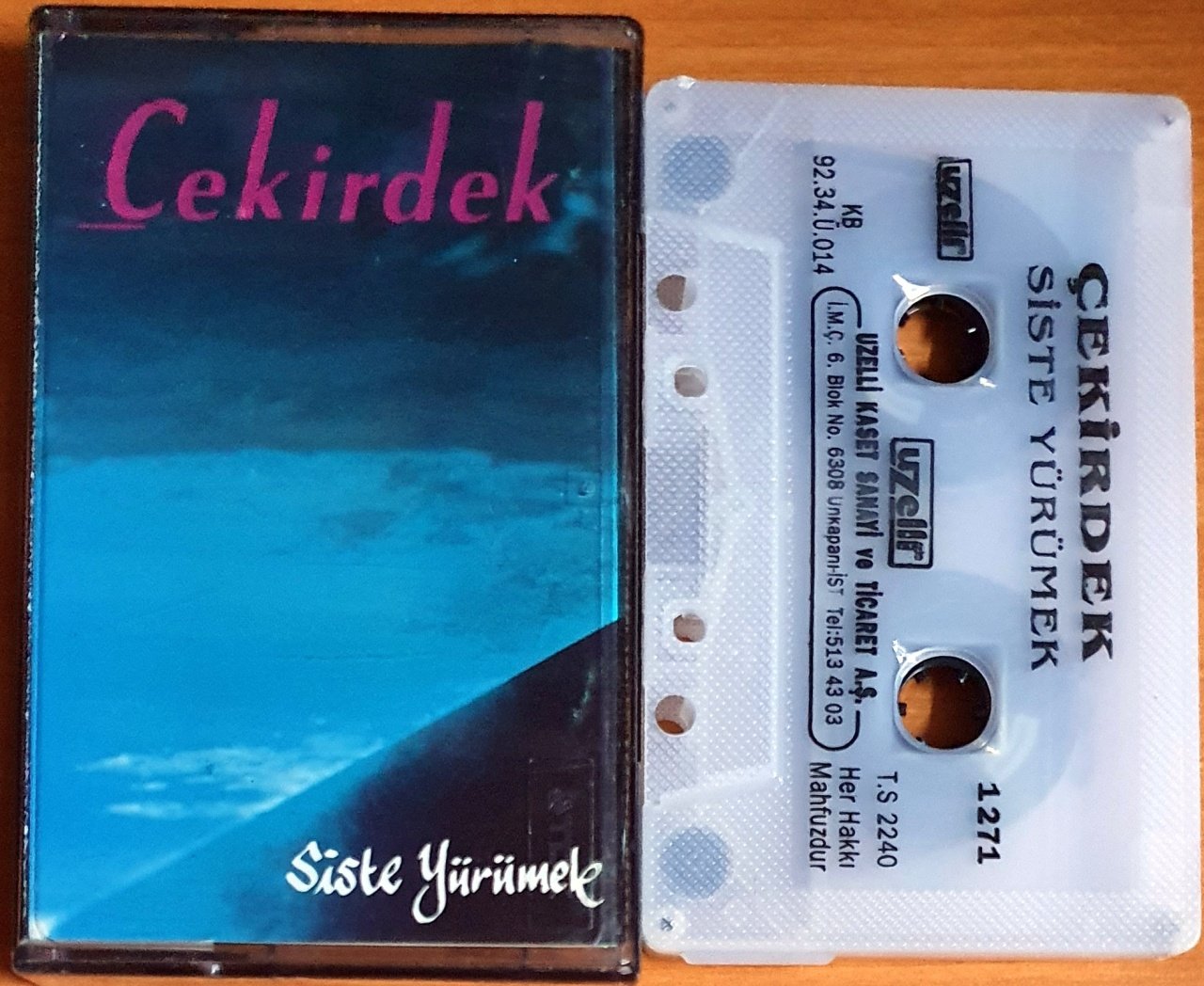 ÇEKİRDEK - SİSTE YÜRÜMEK (1992) - KASET 2.EL