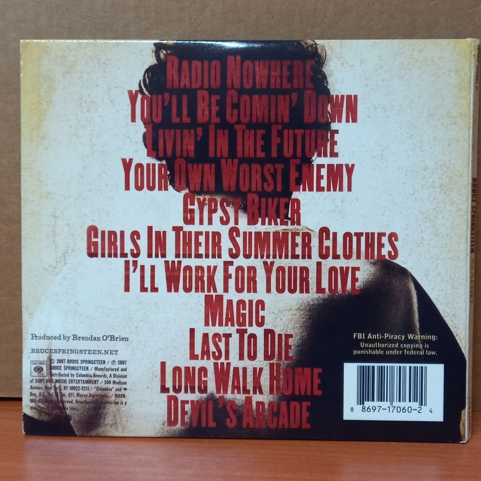 BRUCE SPRINGSTEEN - MAGIC (2007) - CD 2.EL