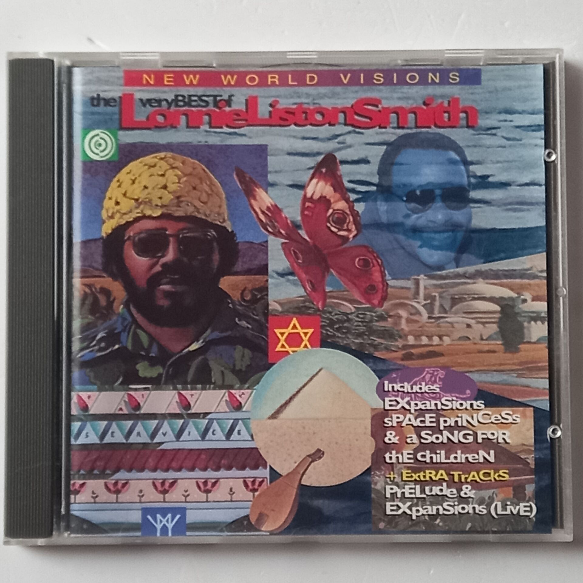 LONNIE LISTON SMITH - NEW WORLD VISIONS /THE VERY BEST OF (1993) - CD 2.EL