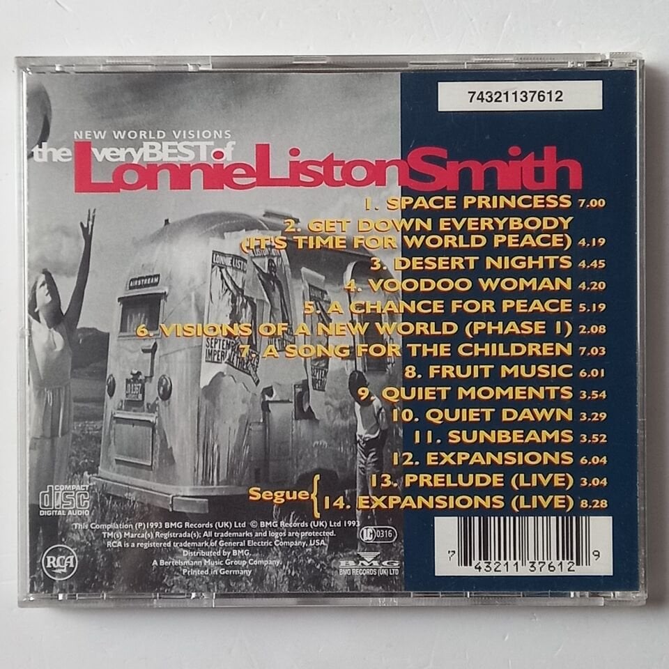 LONNIE LISTON SMITH - NEW WORLD VISIONS /THE VERY BEST OF (1993) - CD 2.EL