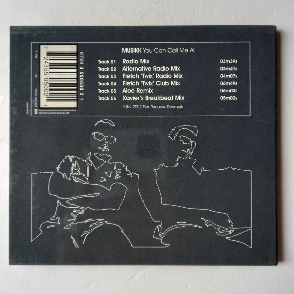 MUSIKK – YOU CAN CALL ME AL (2002) - CDSINGLE 2.EL