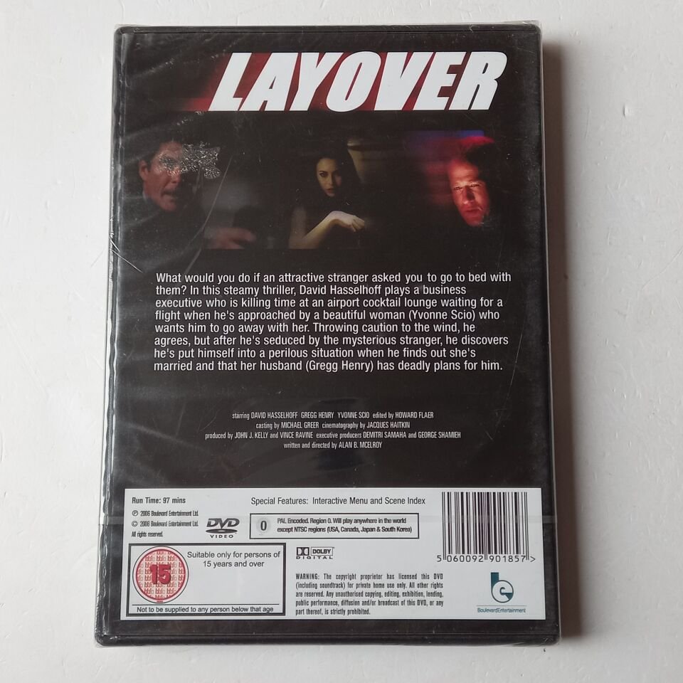 LAYOVER - DAVID HASSELHODD, GREG HENRY, YVONNE SCIO - DVD AMBALAJINDA SIFIR