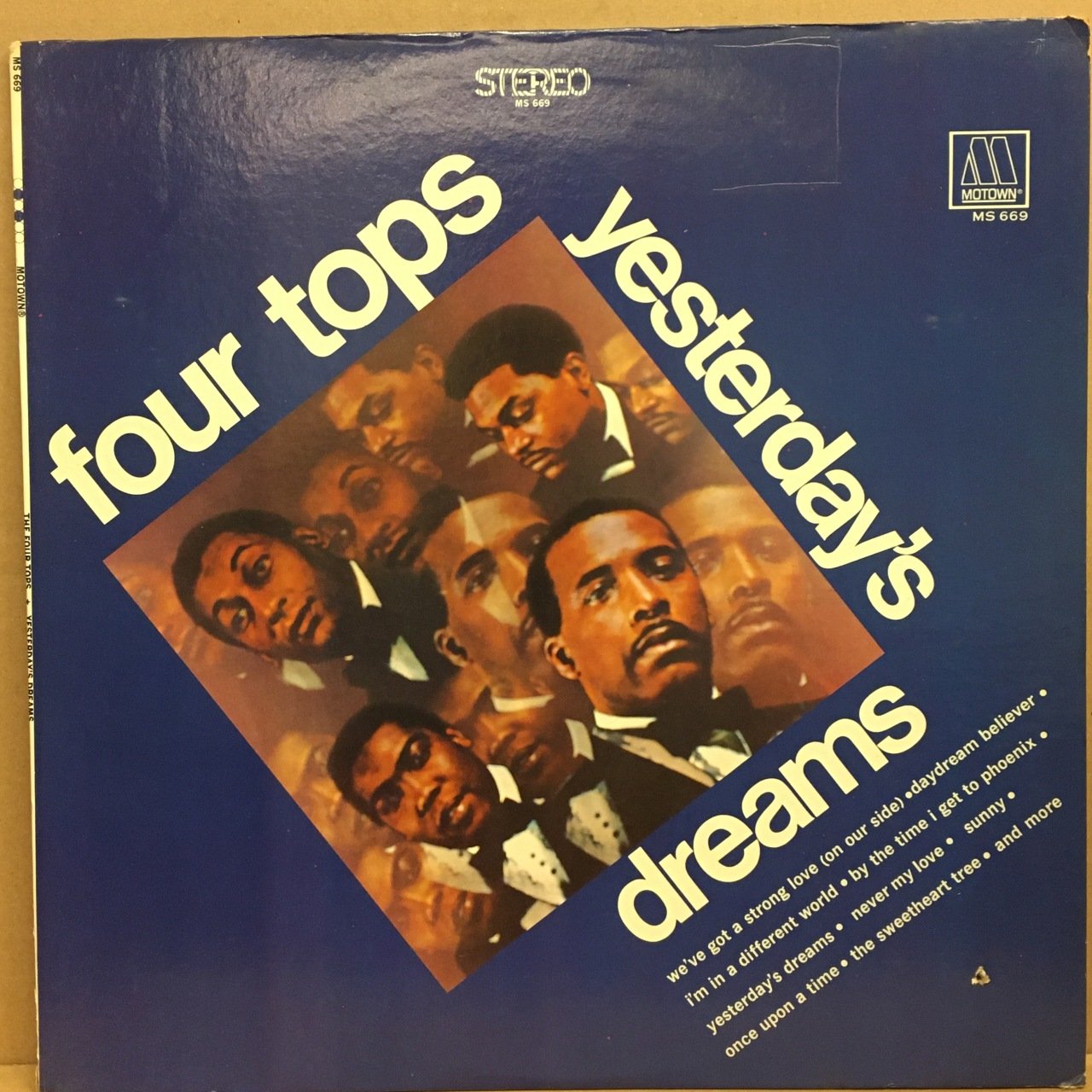 FOUR TOPS - YESTERDAY'S DREAMS 1968 2.EL PLAK