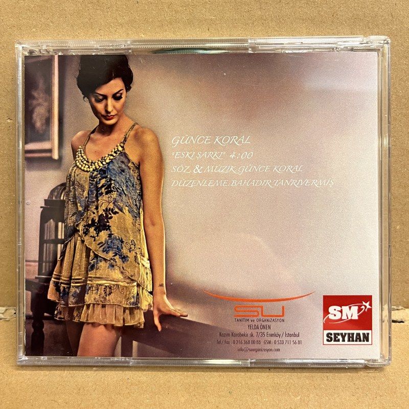 GÜNCE KORAL - ESKİ ŞARKI (2011) CDr PROMO SINGLE 2.EL