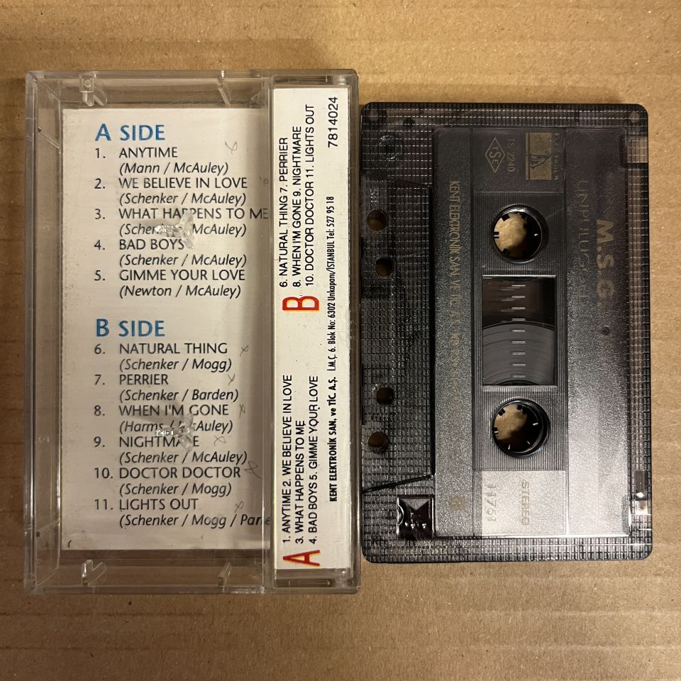 MSG / MICHAEL SCHENKER GROUP - UNPLUGGED LIVE (1993) - KASET 2.EL