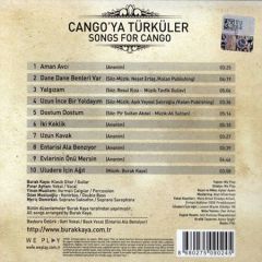BURAK KAYA FEAT. PINAR AYHAN - CANGO'YA TÜRKÜLER (2013) - CD SIFIR