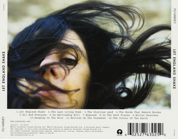 PJ HARVEY – LET ENGLAND SHAKE (2011) - CD JEWEL CASE AMBALAJINDA SIFIR