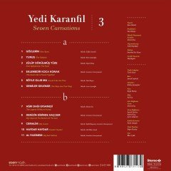 YEDİ KARANFİL -  VOL.3/ ENSTRÜMANTAL , ÖZGÜN , PROTEST , FOLK (2018) - LP AMBALAJINDA SIFIR PLAK