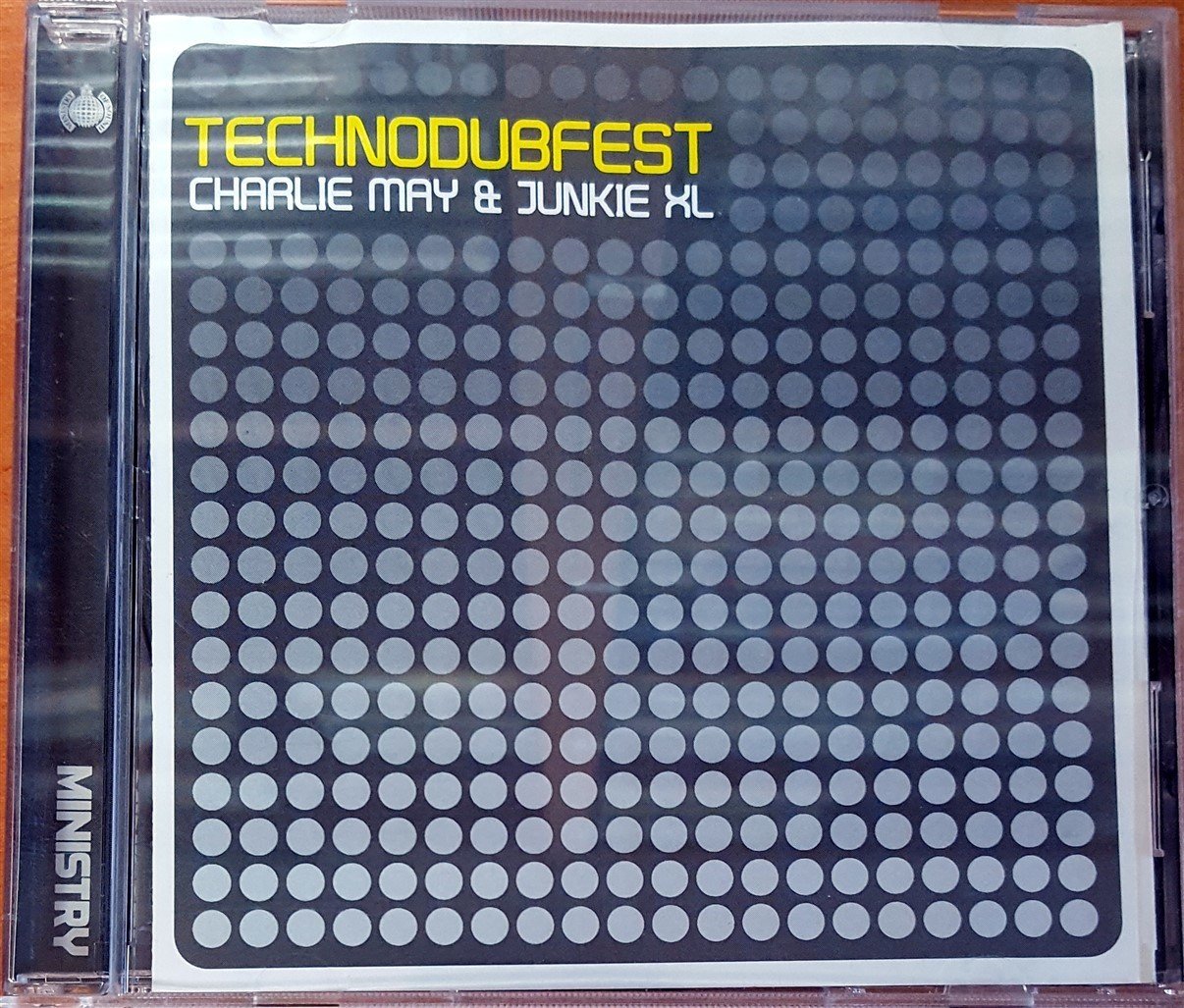 TECHNODUBFEST - COMPILED BY CHARLIE MAY & JUNKIE XL (2002) MINISTRY MAG. PROMO CD 2.EL
