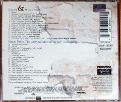THE POSTMAN (IL POSTINO) SOUNDTRACK / MUSIC BY LUIS BACALOW / POEMS READ BY STING, JULIA ROBERTS, MADONNA, WILLEM DAFOE, GLENN CLOSE, ANDY GARCIA (1995) MIRAMAX RECORDS / HOLLYWOOD RECORDS CD 2.EL