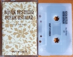 BÜYÜK BESTELER BÜYÜK USTALAR / HACI ARİF BEY 3/3 - KASET YAPI KREDİ 2.EL