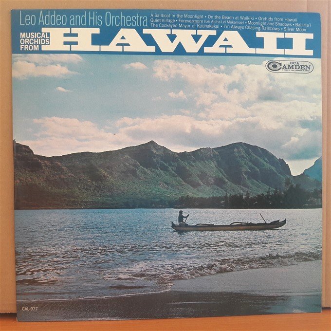 HAWAII - LEO ADDEO AND HIS ORCHESTRA (1966) - LP 2.EL PLAK