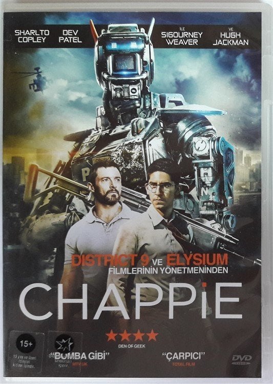 CHAPPIE - SHARLTO COPLEY - HUGH JACKMAN - DVD 2.EL