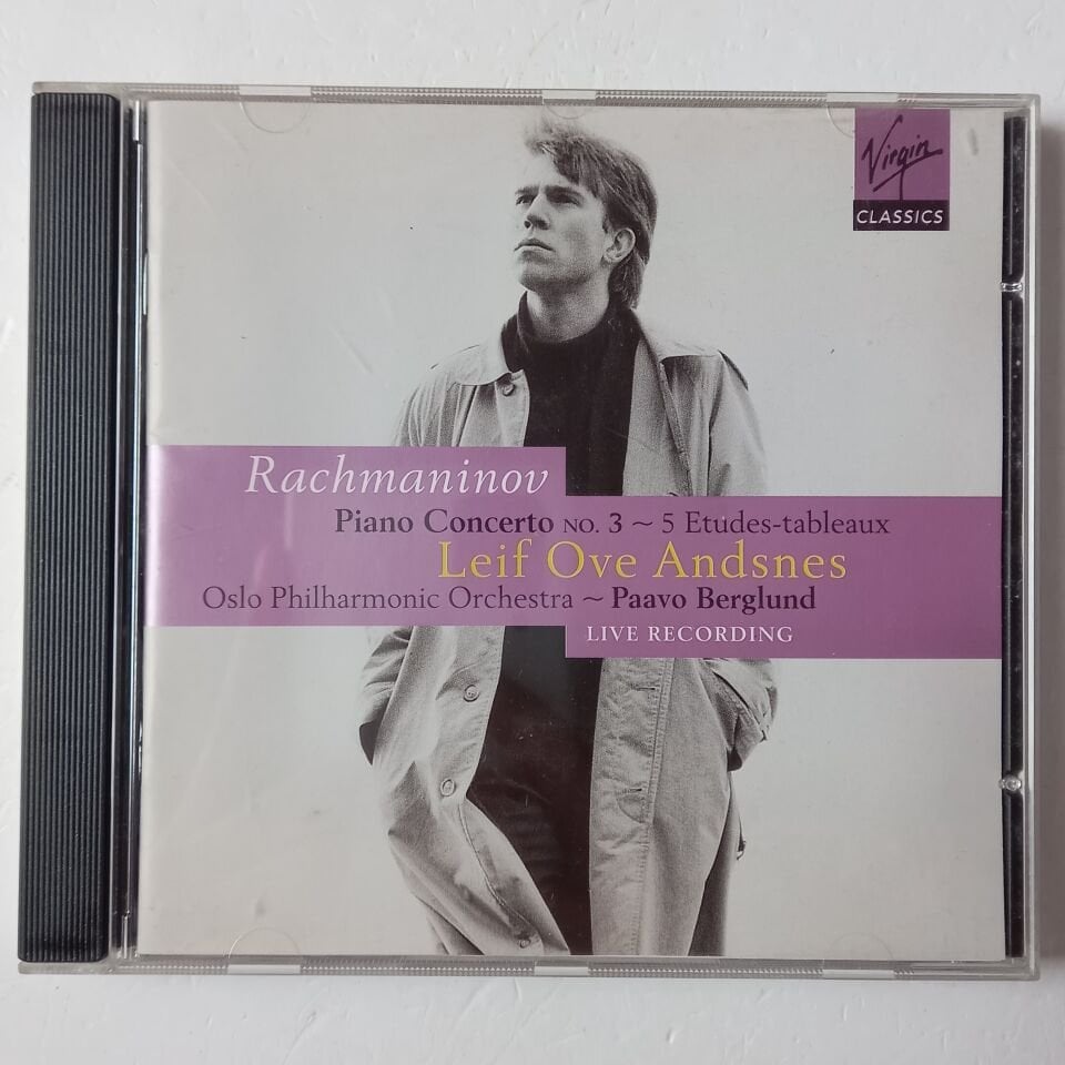 RACHMANINOV: PIANO CONCERTO NO. 3 - LEIF OVE ANDSNES, OSLO PHILHARMONIC ORCHESTRA, PAAVO BERGLUND (1995) - CD 2.EL