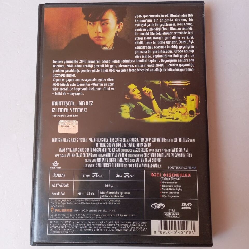 2046 - WONG KAR WAI - DVD 2.EL