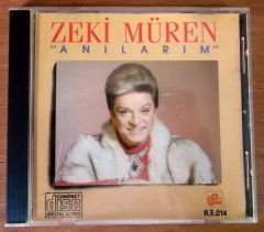 ZEKİ MÜREN - ANILARIM - 1990 CD 2.EL
