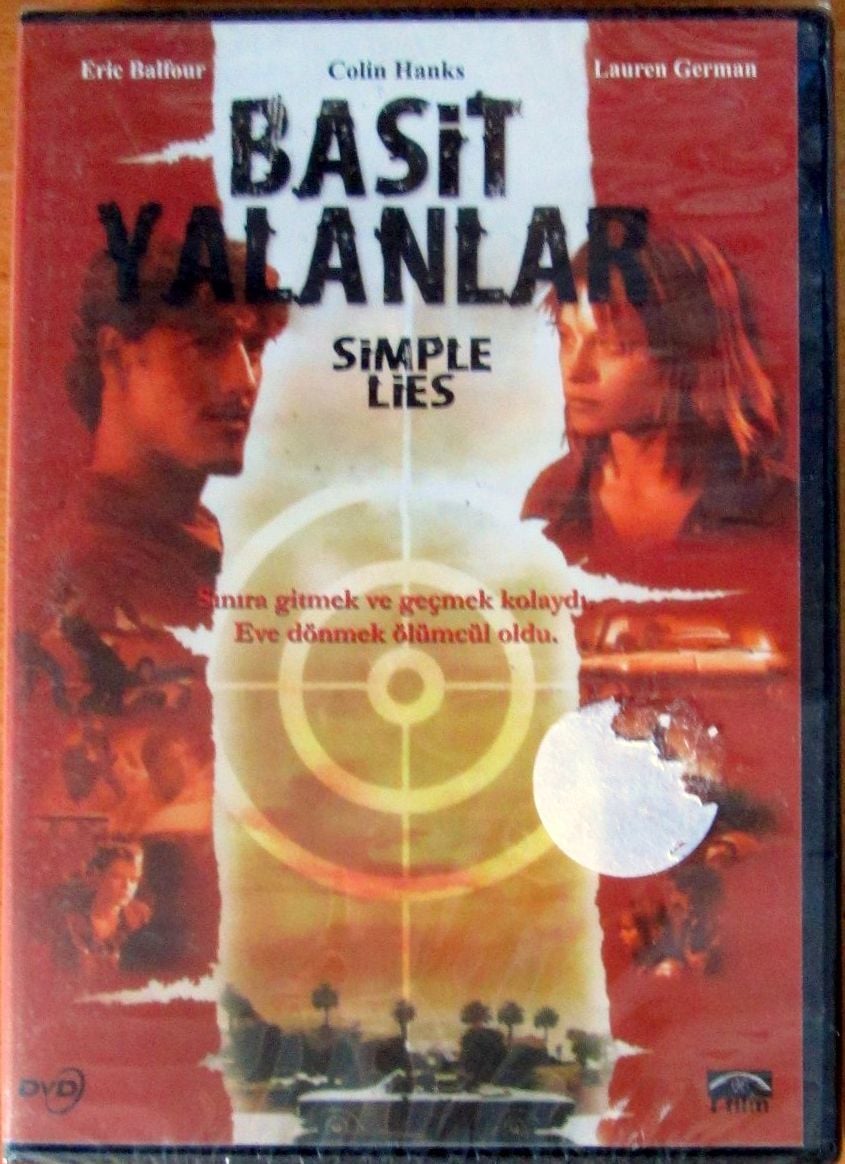 BASİT YALANLAR - SIMPLE LIES - ERIC BALFOUR - DVD 2.EL