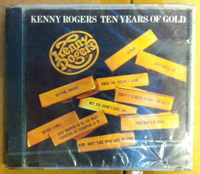 KENNY ROGERS TEN YEARS OF GOLD CD 2.EL