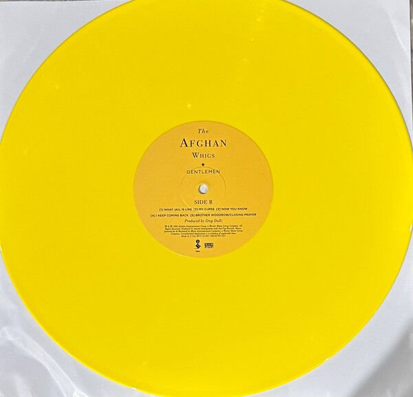 AFGHAN WHIGS - GENTLEMEN (1993) - LP 2025 YELLOW COLOURED EDITION SIFIR PLAK
