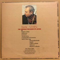 ISAAC STERN - THE VINTAGE MELODIES OF JAPAN 1978 JAPON BASKI 2.EL PLAK
