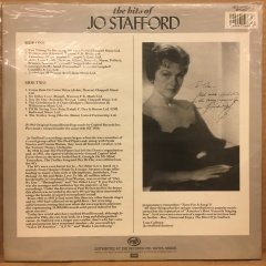 JO STAFFORD - THE HITS 2.EL PLAK