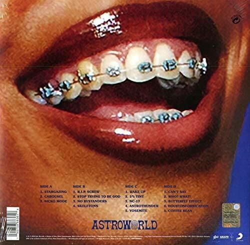 TRAVIS SCOTT - ASTROWORLD (2018) - 2LP SIFIR PLAK