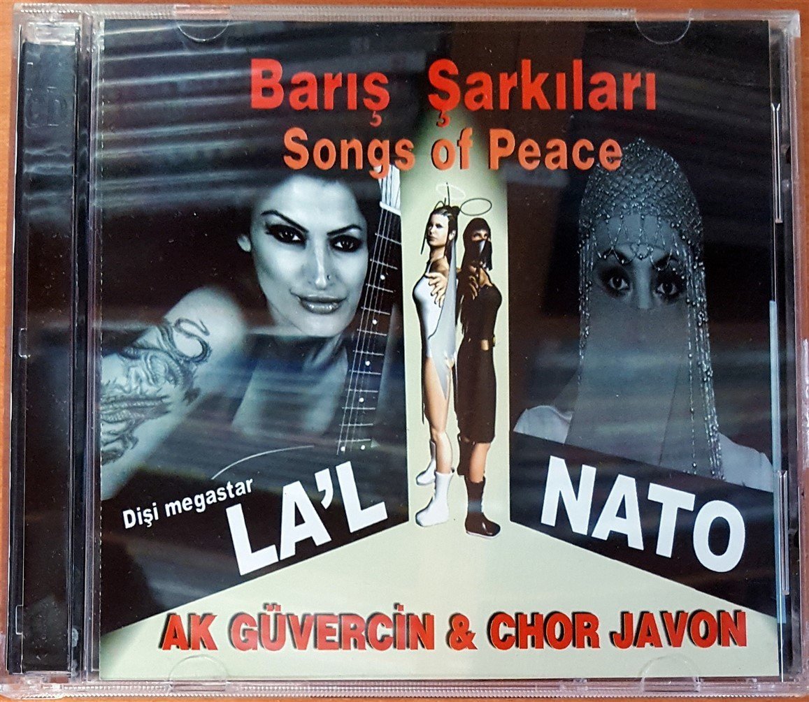 LA'L & NATO - BARIŞ ŞARKILARI / SONGS OF PEACE - AK GÜVERCİN & CHOR JAVON CD+VCD 2.EL