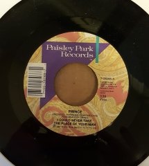 PRINCE - I COULD NEVER TAKE THE PLACE OF YOUR MAN / HOT THING - 7'' 45 DEVİR 2.EL PLAK