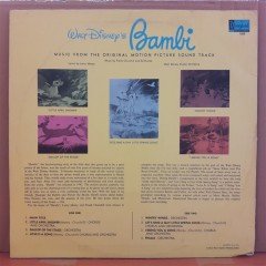 BAMBI (1963) - WALT DISNEY - LP PLAK 2.EL