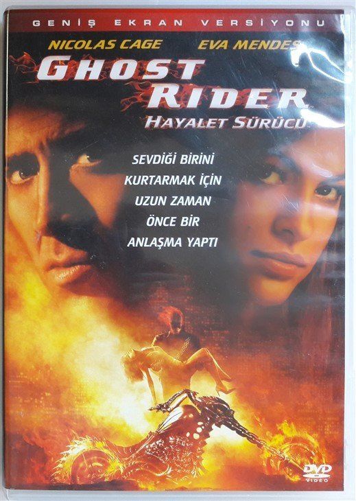 GHOST RIDER - HAYALET SÜRÜCÜ - NICOLAS CAGE - EVA MENDES - DVD 2.EL