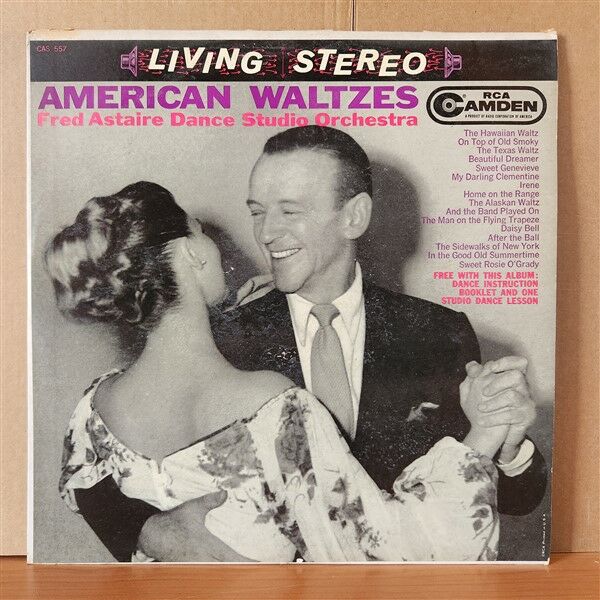 AMERICAN WALTZES / FRED ASTAIRE DANCE STUDIO ORCHESTRA - LP 2.EL PLAK