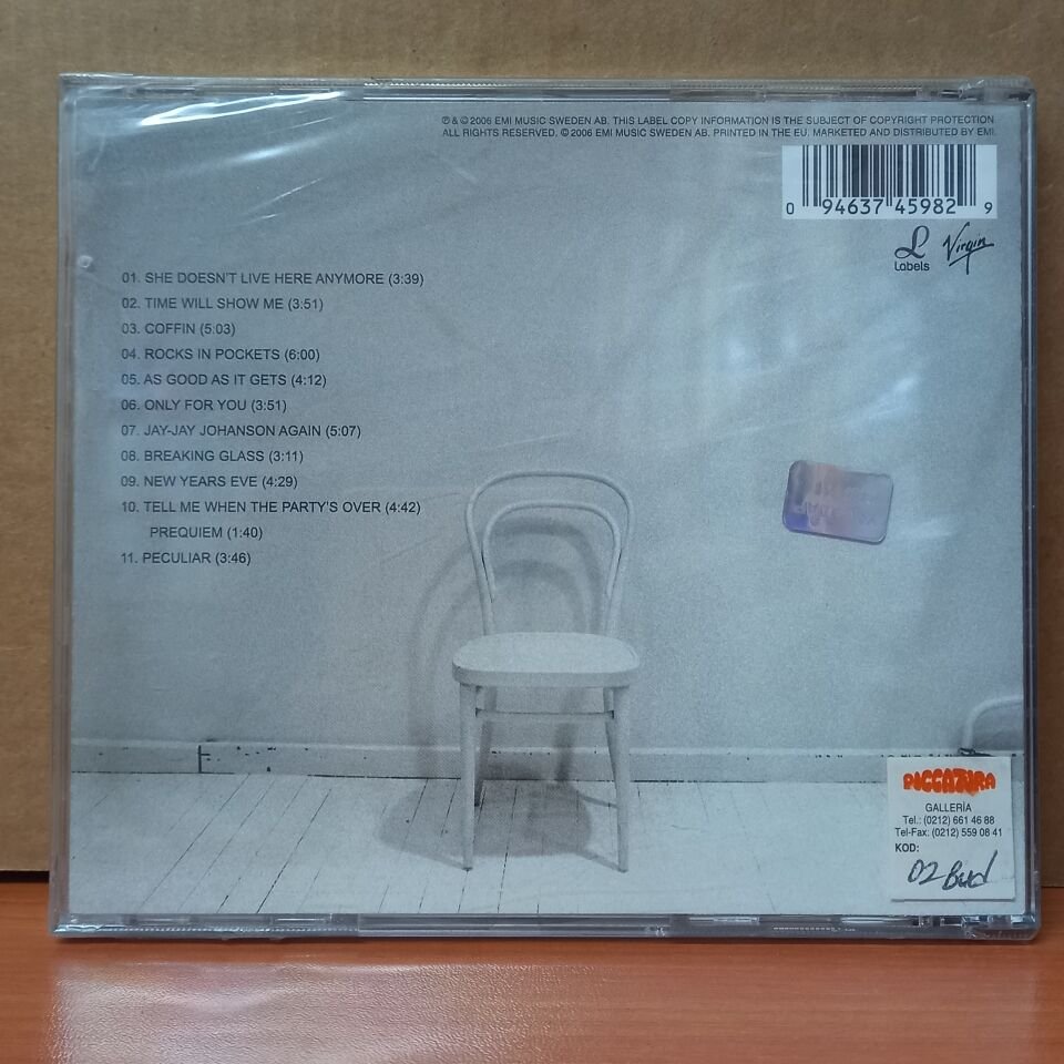 JAY-JAY JOHANSON - THE LONG TERM PHYSICAL EFFECTS ARE NOT YET KNOWN (2006) - CD SIFIR