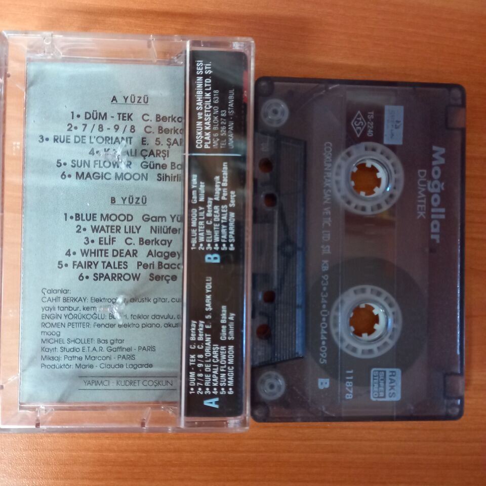 MOĞOLLAR - DÜM-TEK (1993) - KASET 2.EL