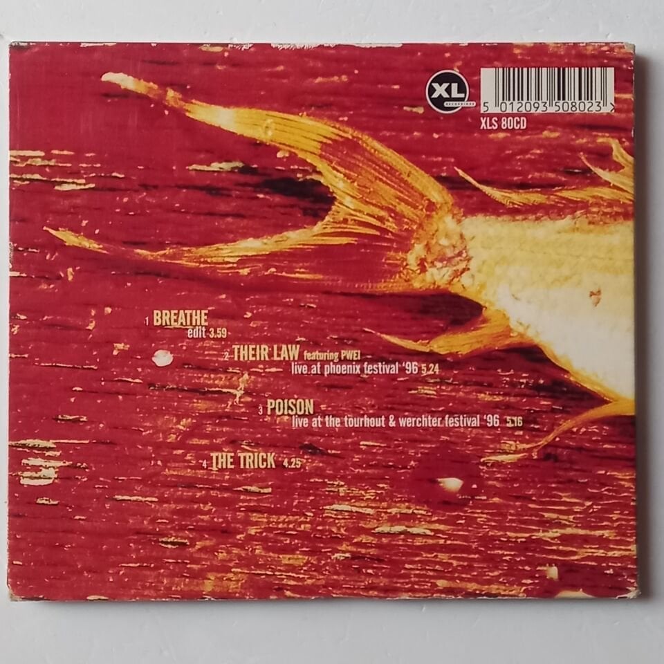 PRODIGY – BREATHE (1996) - CDSINGLE 2.EL