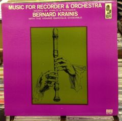 VIVALDI TELEMANN KRAINIS MUSIC FOR RECORDER  LP