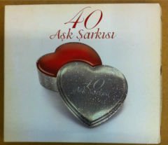 40 AŞK ŞARKISI KARIŞIK TÜRKÇE SLOW  3CD 2.EL