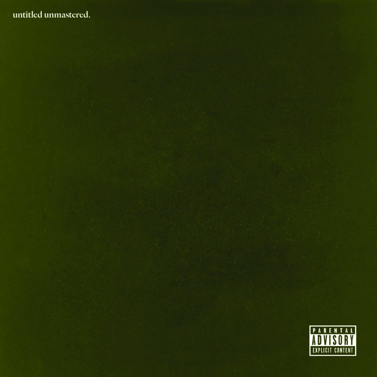 KENDRICK LAMAR - UNTITLED UNMASTERED (2016) - LP 2016 EDITION SIFIR PLAK