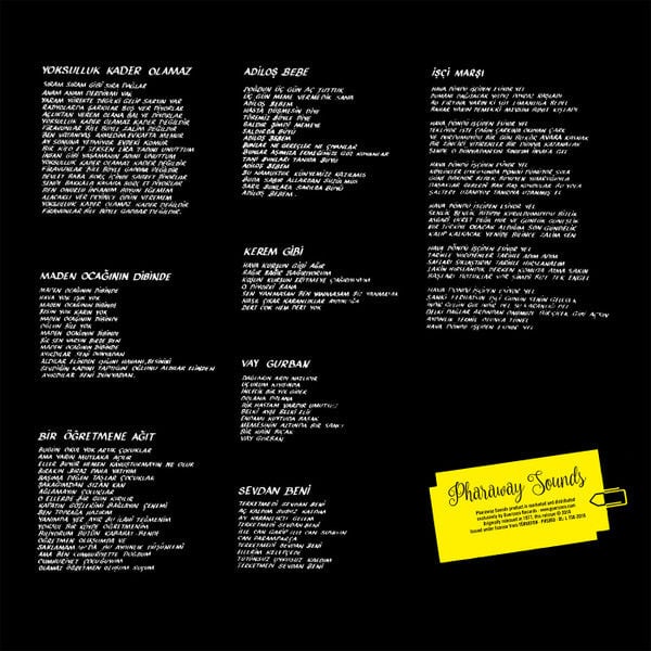 CEM KARACA - YOKSULLUK KADER OLAMAZ (1977) - LP 2018 PHARAWAY SOUNDS SIFIR PLAK