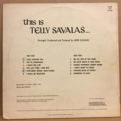 THIS IS TELLY SAVALAS...- PLAK 2.EL