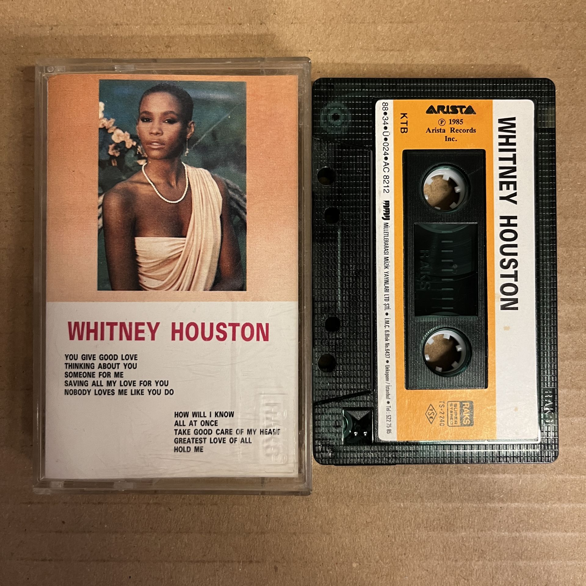 WHITNEY HOUSTON - S.T. (1985) - KASET 2.EL